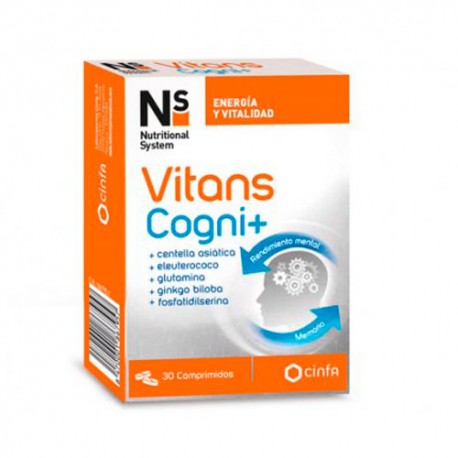 NS Vitans Cogni+ 30 Comprimidos