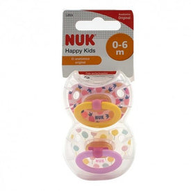 Nuk Chupete T.1 Látex 0-6m 2 Unidades