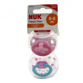 Nuk Chupete T.1 Silicona 0-6m 2 Unidades