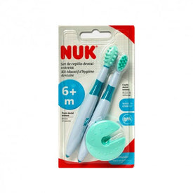 Nuk Set Cepillo Dental Entrena +6 meses