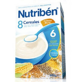 Nutriben 8 Cereales Galleta María 600gr