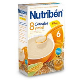 Nutriben 8 Cereales y Miel Fibra 600gr