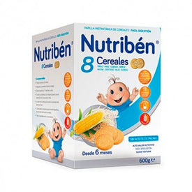Nutriben 8 Cereales y Miel Galletas María 600gr