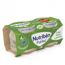 Nutribén Bipack Potitos Judías Verdes con patatas 2x120g