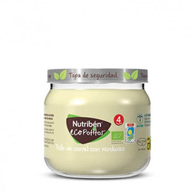 Nutribén EcoPotitos Pollo de Corral de Verduras 120gr