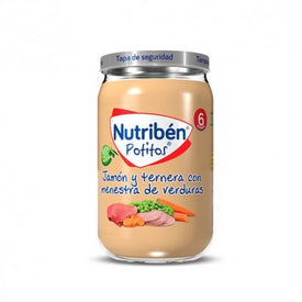 Nutriben Potito Pollo Ternera y Verduras 235g