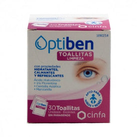 Optiben Toallitas Oculares 30uds