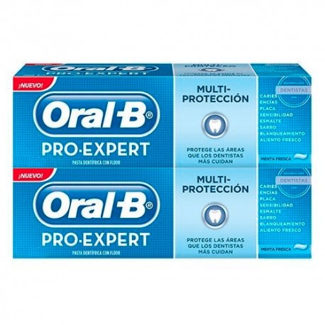 Oral B Pro-Expert Duplo Pasta Dental Multiprotección 2x100ml