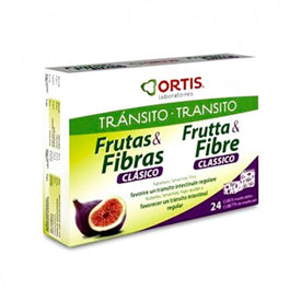 Ortis Fruta & Fibra Clasico 24 Cubos Masticables