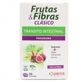 Ortis Fruta&Fibra Clasico 30 Comprimidos