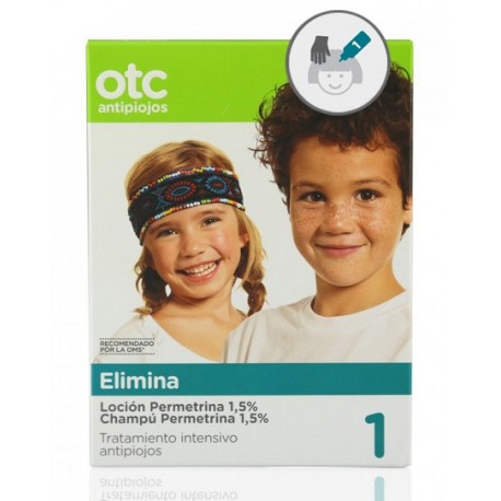 OTC Antipiojos Permetrina Loción 125ml y Champú 125ml