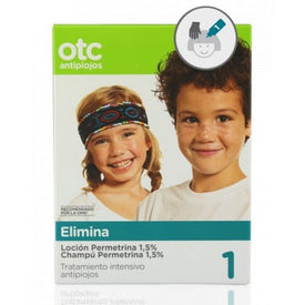 OTC Antipiojos Permetrina Loción 125ml y Champú 125ml
