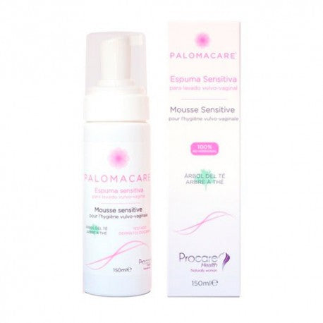 Palomacare Espuma Sensitiva Árbol del Té 150ml