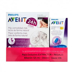 Philips Avent Extractor Leche + Vasos Regalo