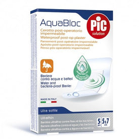 PIC Aquabloc Post Operatorio Antibacteriano 5x7cm