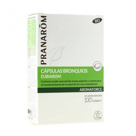 Pranarom Aromaforce Bronquios Eubiarom 30 Cápsulas