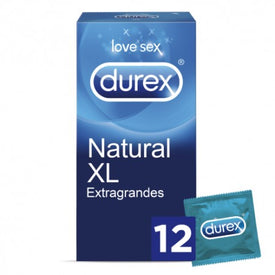 Durex Preservativo Natural Xl Easy On 12u
