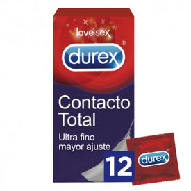 Durex Preservativos  Sensitivo Contacto Total 12uds