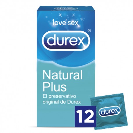 Durex Preservativos Natural Plus 12uds