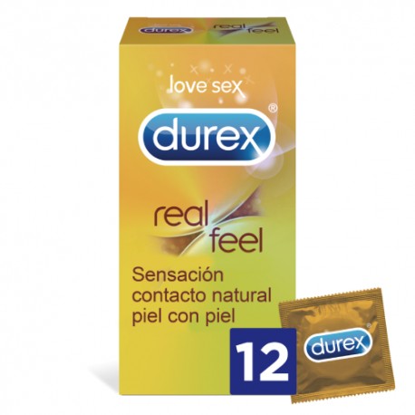 Durex Preservativos Real Feel 12 Unidades