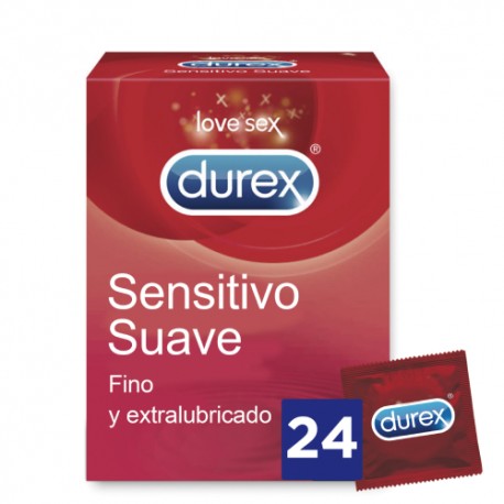 Durex Preservativos Sensitivo Suave 24 uds