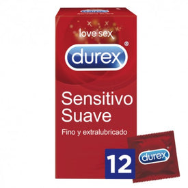 Durex Preservativos Sensitivo Suave 12 Uds