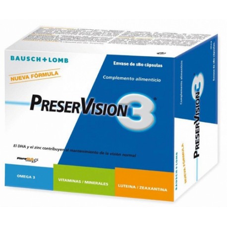 Preservision 3 180 Cápsulas