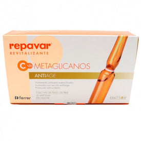 Repavar Revitalizante Vitamina C-Metaglicanos Antiedad 30 Ampollas