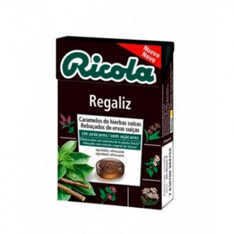 Ricola Caramelos Regaliz Sin Azúcar 50gr