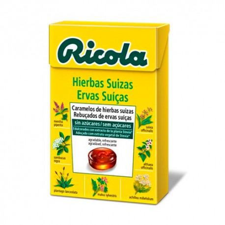 Ricola Caramelos Sin Azúcar Hierbas Suizas 50 g