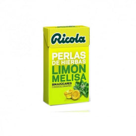 Ricola Perlas Limon-Melisa s/a 25gr