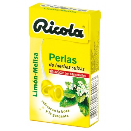 Ricola Perlas Sin Azúcar Hierbas Suizas 25g