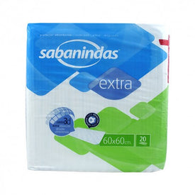 Sabanindas Extra Protect 60x60cm 20 Unidades