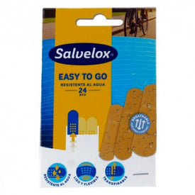 Salvelox Easy To Go Resistentes Al Agua 24 Unidades.