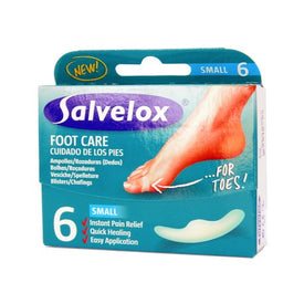 Salvelox Hidrocoloides 6 Apósitos Pequeños 21x64 mm