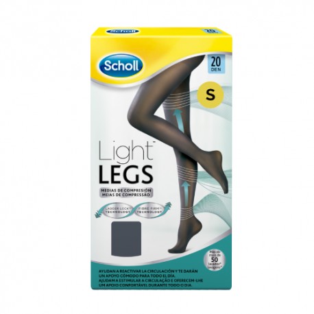 Scholl Medias Compresión 20 Den Negro S