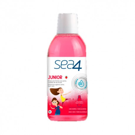 Sea4 Colutorio Infantil Sabor Fresa 500ml