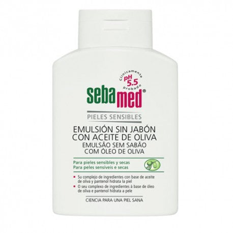 Sebamed Emulsión Sin Jabón Con Aceite de Oliva 200ml