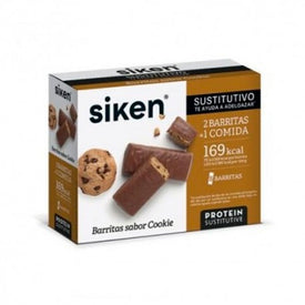 Siken Sustitutive Barrita Cookie 8 Unidades
