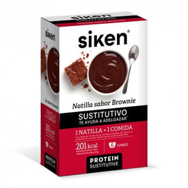 Siken Sustitutive Natilla Brownie 6 Sobres