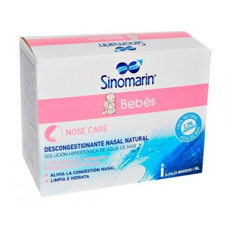 Sinomarin Bebés Agua de Mar 24 monodosis