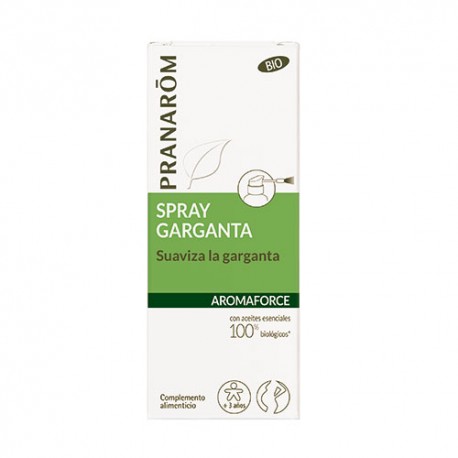 Pranarom Spray garganta Suaviza la garganta BIO* 15 ml