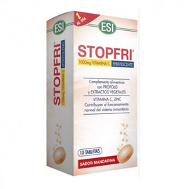 Stopfri 1000mg Vitamica C Efervescente Sabor Mandarina 10 Tabletas