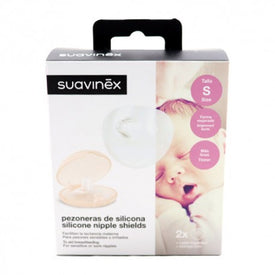 Suavinex Pezonera De Silicona Talla S 2 Unidades.