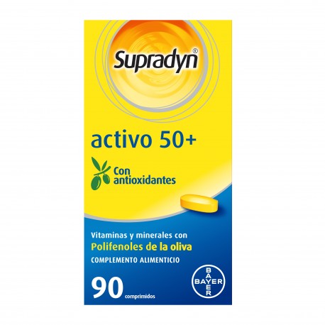 Supradyn Activo 50+ Antioxidante 90 comprimidos