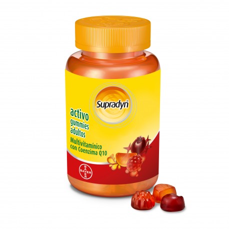 Supradyn Activo Gummies Adultos Vitaminas y Energía 70 uds