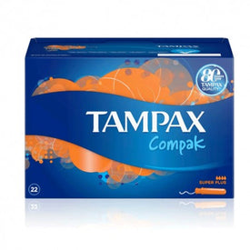 Tampax Compak Súper Plus 22uds