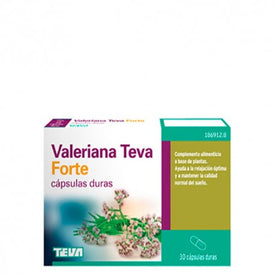 Teva Valeriana Forte 30 Cápsulas Duras