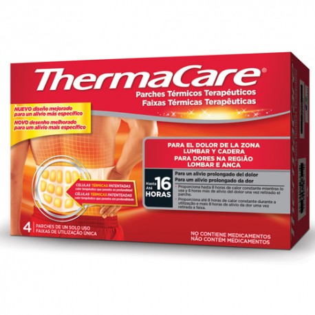 Thermacare Lumbar/Cadera 4Unidades