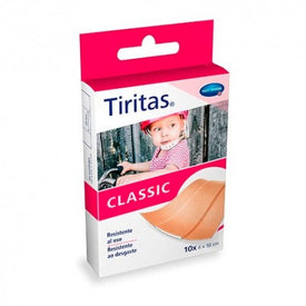 Tiritas Tela Classic 6x10cm 10 Unidades